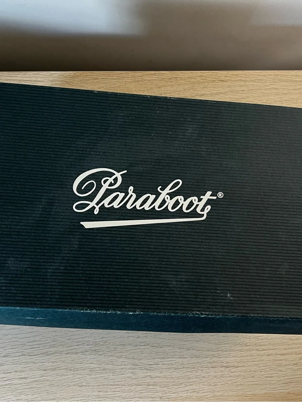 Paraboot Michael Lisse Noir Derby Shoes - UK 7 / US 8 (Fits US 9-9.5)